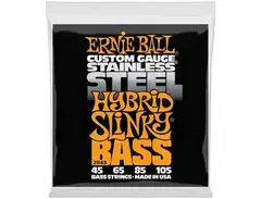 Ernie Ball Hybrid Slinky Stainless Steel Bass Strings (45-105)