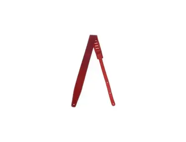 Fender broken in leather strap red