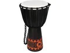 Meinl Percussion Rope Tuned Headliner Series Wood Djembe - 10 inch