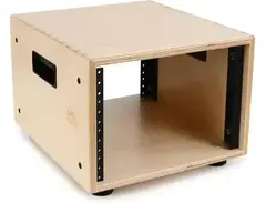 LM Cases 4U Half Width Studio Rack - Birch main image
