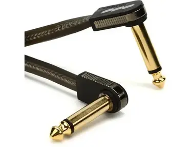 EBS HP-10 High Performance Flat Patch Cable - Right Angle to Right Angle - 3.94 inch