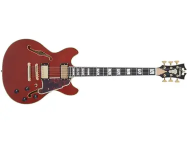 D'Angelico Excel Mini DC semi hollow guitar