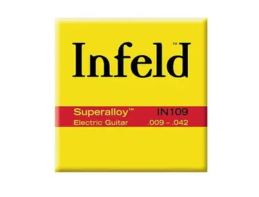 Thomastik-Infeld IN109 Infeld Superalloy Electric Guitar Strings - Light (.09 - .42)