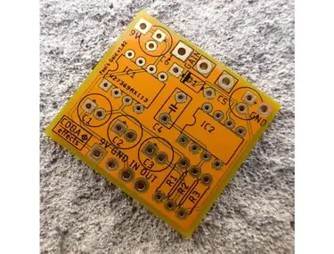 Coda Effects Fool's Gold PCB