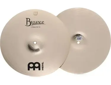 Meinl 14" Byzance Brilliant Medium Hi-hat