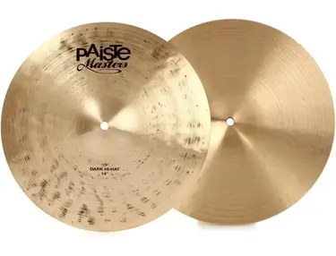 Paiste 14 inch Masters Dark Hi-hat Cymbals