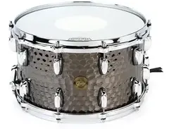 Gretsch Drums Hammered Black Steel Snare Drum - 8 x 14 inch