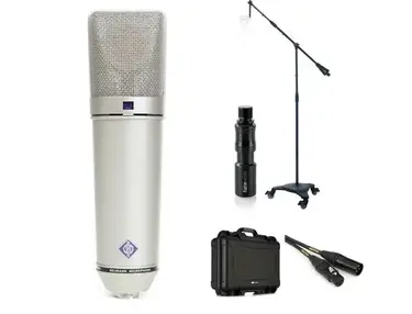 Neumann U87 Large-diaphragm Condenser Microphone Studio Package