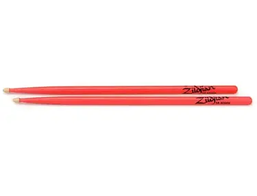 Zildjian Acorn Drumsticks - 5A - Neon Pink