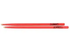 Zildjian Acorn Drumsticks - 5A - Neon Pink