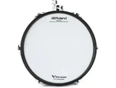 Roland PDA120L-BK V-Drums Acoustic Design Shallow 12-inch Tom Pad