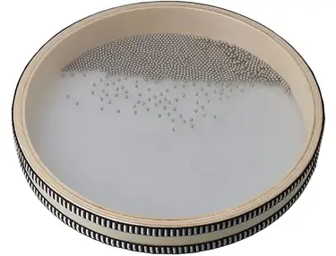 Bstinay 10" Wave Bead Ocean Drum