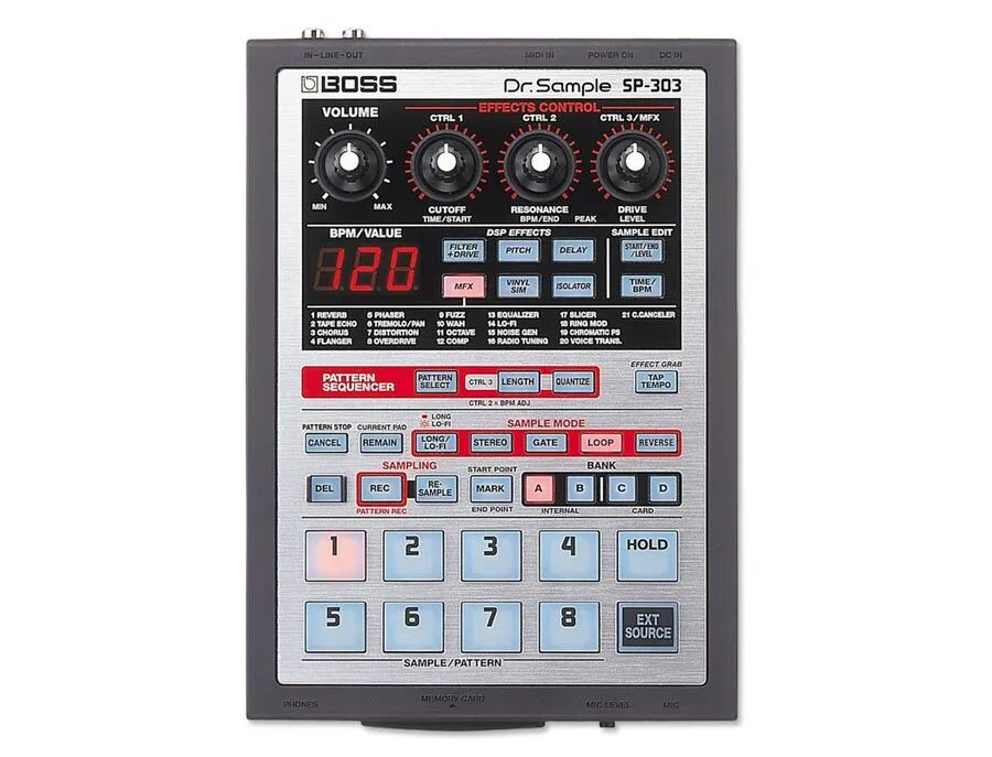 Boss SP-303 Dr. Sample - What To Know & Where To Buy Boss SP-303 Dr. Sample - What To Know & Where To Buy