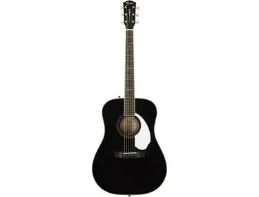 Fender Paramount PM-1E Electro-Acoustic Guitar (Black)