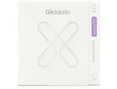 D'Addario XSAPB1152 Phosphor Bronze Acoustic Guitar Strings - .011-.052 Custom Light