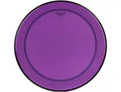Remo Powerstroke P3 Colortone Purple Bass Drumhead - 22 inch