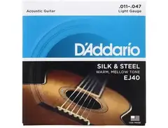 D'Addario EJ40 Silk and Steel