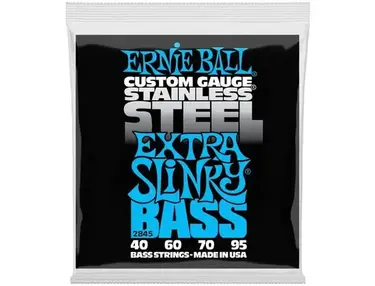 Ernie Ball Extra Slinky Stainless Steel Bass Strings (40-95)