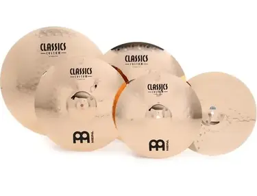 Meinl Cymbals Classic Custom Bonus Set - 14/16/20 inch - with Free 18 inch Crash