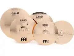 Meinl Cymbals Classic Custom Bonus Set - 14/16/20 inch - with Free 18 inch Crash
