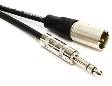 Pro Co BPBQXM-20 Excellines Balanced Patch Cable - TRS Male to XLR Male - 20 foot