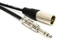 Pro Co BPBQXM-20 Excellines Balanced Patch Cable - TRS Male to XLR Male - 20 foot