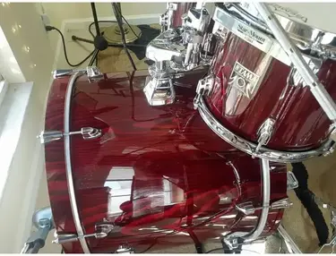 Tama Superstar Classic CL52KS 5-piece Shell Pack with Snare Drum - Gloss Garnet Lacebark Pine