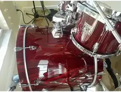Tama Superstar Classic CL52KS 5-piece Shell Pack with Snare Drum - Gloss Garnet Lacebark Pine