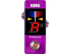 Korg Pitchblack Mini Pedal Tuner In Limited Edition Purple