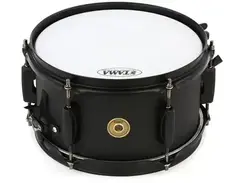 Tama Steel Snare Drum - 5.5 x 10 inch - Black/Black