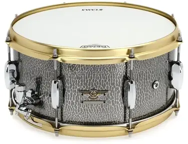 Tama Star Reserve Hand Hammered Aluminum Snare Drum - 6.5 x 14 inch