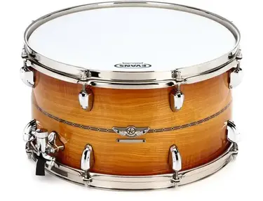 Tama Star Reserve Bubinga/Maple Snare Drum - 8 x 15 inch - Caramel Olive Ash Burst