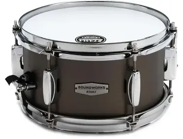 Tama Soundworks Steel Snare Drum - 5.5 x 10 inch - Matte Finish with MC69 Mount