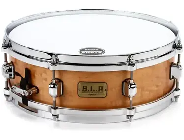 Tama S.L.P. Maple Snare Drum - 4.5 x 14 inch - Satin Figured Maple
