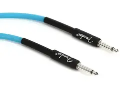 Fender 0990818108 Professional Series Glow in the Dark Blue Instrument Cable - 18.6 Feet main image