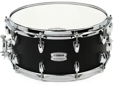 Yamaha Tour Custom Snare Drum - 14 x 6.5 inch - Licorice Satin