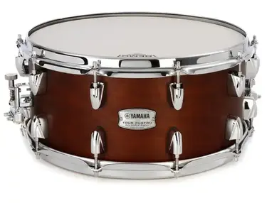 Yamaha Tour Custom Snare Drum - 14 x 6.5 inch - Chocolate Satin