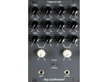 Grp Synthesizer Fixed Filter