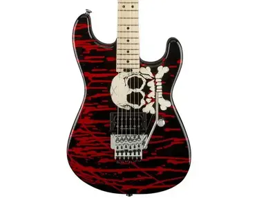 Charvel Warren DeMartini Signature Pro-Mod Blood and Skull - Blood and Skull