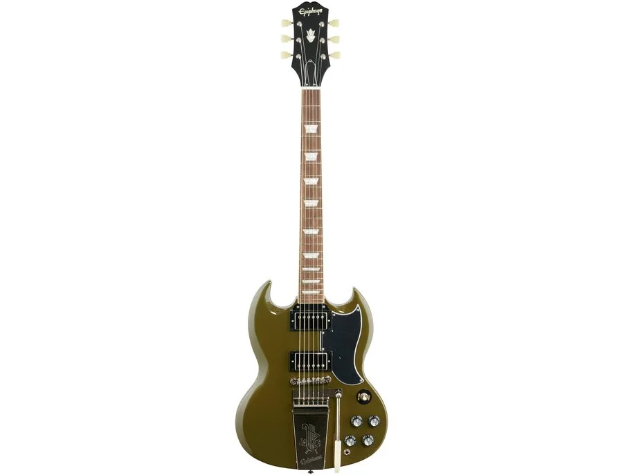 Epiphone SG Standard '61 Reissue Olive Drab - What To Know & Where Epiphone SG Standard '61 Reissue Olive Drab - What To Know & Where
