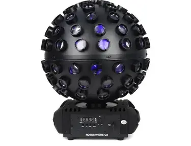 Chauvet DJ Rotosphere Q3 RGBW LED Mirror Ball Simulator Effect