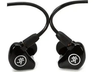 Mackie MP-220 BTA Dual Dynamic Driver Professional In-Ear Monitors with Bluetooth Adapter