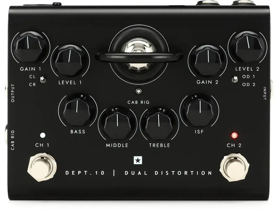Blackstar Dept. 10 Dual Distortion 2-channel Tube Distortion Pedal