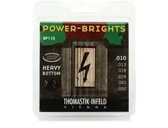 Thomastik-Infeld RP110 Power-Brights Heavy Bottom Electric Guitar Strings - .010-.050 Medium-Light