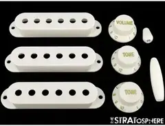 The STRATosphere pickup covers, knobs & tips kit  for Fender Stratocaster main image