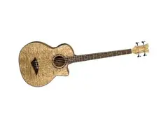Dean Exotica Quilted Ash Acoustic-Electric Bass Guitar