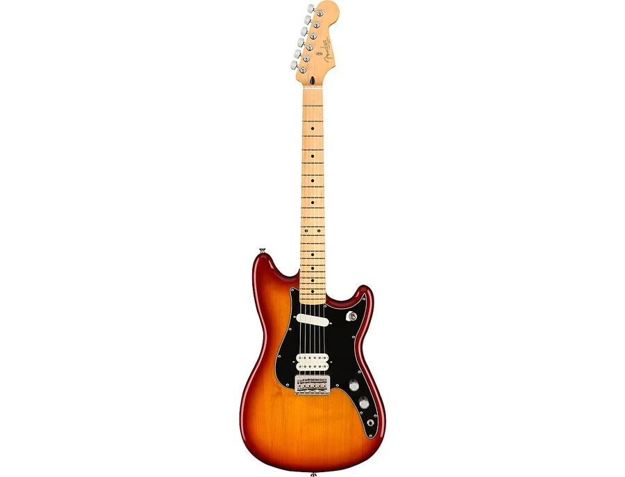 ギター Fender mexico Duo Sonic HS Fender Duo-Sonic HS - Black with Rosewood Fingerboard | Sweetwater