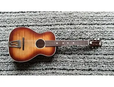Regal Uni-Bar Reinforced Neck Parlor Guitar