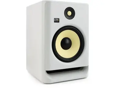 KRK ROKIT 8 G4 White Noise 8" Powered Studio Monitor, White
