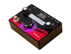 Foxgear Anubi Modulation Box Multi-Effects Processor Pedal Black And Pink